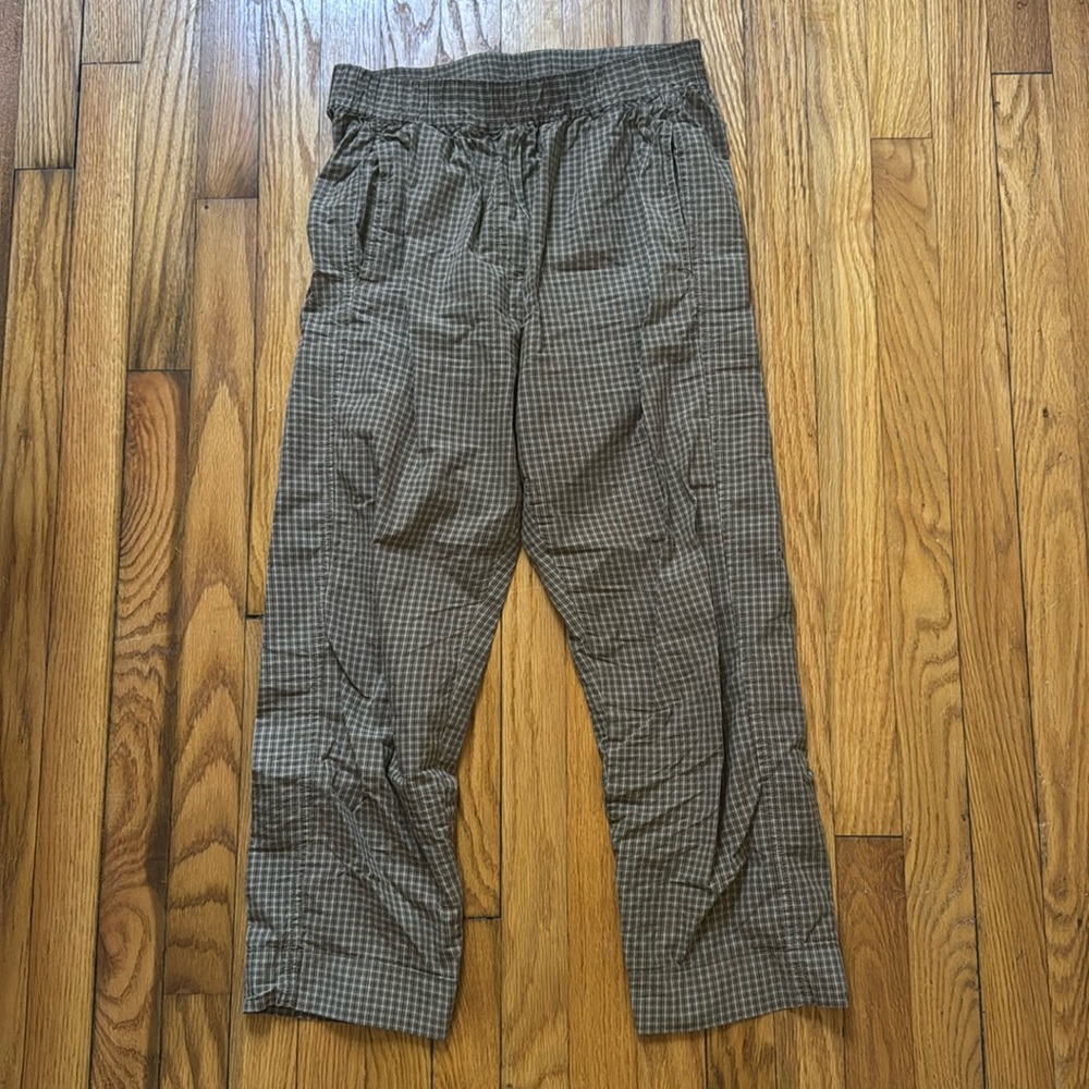 Steven Alan the ultralight cotton plaid women’s pants S